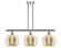 Ballston Three Light Island Pendant in Polished Chrome (405|516-3I-PC-G128-10)
