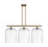 Ballston Three Light Island Pendant in Brushed Brass (405|516-3I-BB-G559-12SDY)
