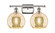 Ballston Two Light Bath Vanity in Polished Nickel (405|516-2W-PN-G128-8)