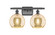 Ballston Two Light Bath Vanity in Oil Rubbed Bronze (405|516-2W-OB-G128-8)