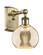 Ballston One Light Wall Sconce in Antique Brass (405|516-1W-AB-G128-6)