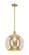 Ballston One Light Pendant in Satin Gold (405|516-1S-SG-G128-14)