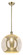 Ballston One Light Pendant in Antique Brass (405|516-1S-AB-G128-14)