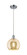 Ballston One Light Mini Pendant in Polished Chrome (405|516-1P-PC-G128-8)