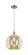 Ballston One Light Mini Pendant in Polished Chrome (405|516-1P-PC-G128-12)