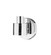Downtown Urban One Light Wall Sconce in Polished Chrome (405|467-1W-PC)