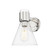 Downtown Urban One Light Wall Sconce in Polished Nickel (405|464-1W-PN-G464C-7CL)