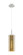 Downtown Urban One Light Pendant in Satin Nickel (405|463-1P-SN-G463-12ME)