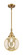 Caden One Light Mini Pendant in Brushed Brass (405|447-1S-BB-G208-8)