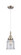Caden One Light Mini Pendant in Brushed Satin Nickel (405|447-1P-SN-G184)