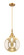 Caden One Light Mini Pendant in Satin Gold (405|447-1P-SG-G208-10)