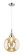 Caden One Light Pendant in Polished Chrome (405|447-1P-PC-G208-10)