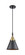 Caden One Light Mini Pendant in Black Antique Brass (405|447-1P-BAB-M13-BK)