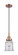 Caden One Light Mini Pendant in Antique Copper (405|447-1P-AC-G182)
