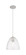 Downtown Urban One Light Pendant in Satin Nickel (405|434-1P-SN-GBD-94)