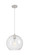Downtown Urban One Light Pendant in Satin Nickel (405|434-1P-SN-G122-12)
