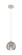 Downtown Urban One Light Pendant in Polished Nickel (405|434-1P-PN-G1213-6SM)