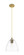 Downtown Urban One Light Pendant in Brushed Brass (405|434-1P-BB-GBD-92)