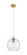 Downtown Urban One Light Pendant in Brushed Brass (405|434-1P-BB-G124-10)