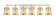 Downtown Urban Six Light Bath Vanity in Satin Nickel (405|423-6W-SN-G411-6ME)