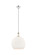 Ballston One Light Pendant in Polished Nickel (405|415-1SR-PN-G121-14)