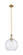 Ballston One Light Mini Pendant in Brushed Brass (405|415-1SR-BB-G124-12)
