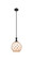 Ballston One Light Pendant in Matte Black (405|415-1S-BK-G121-10RB)