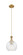 Ballston One Light Pendant in Brushed Brass (405|415-1PR-BB-G122-8)
