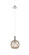 Ballston One Light Pendant in Polished Nickel (405|415-1P-PN-G122-8RB)