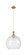 Ballston One Light Pendant in Brushed Brass (405|415-1P-BB-G124-14)