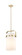 Downtown Urban One Light Mini Pendant in Champagne Bronze (405|413-1SM-CB-G413-1S-8WH)