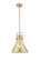 Downtown Urban One Light Mini Pendant in Champagne Bronze (405|411-1SM-CB-G411-12ME)