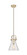 Downtown Urban One Light Mini Pendant in Champagne Bronze (405|410-1SS-CB-G411-8SDY)