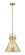 Downtown Urban One Light Mini Pendant in Brushed Brass (405|410-1SM-BB-G411-12ME)