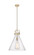 Downtown Urban One Light Pendant in Champagne Bronze (405|410-1SL-CB-G411-16SDY)