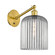 Ballston One Light Wall Sconce in Satin Gold (405|317-1W-SG-G559-8SM)