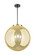 Essex Three Light Pendant in Black Antique Brass (405|221-3S-BAB-G208-18)