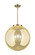 Essex Three Light Pendant in Antique Brass (405|221-3S-AB-G208-18)