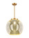 Essex One Light Pendant in Satin Gold (405|221-1S-SG-G128-16)