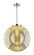 Essex One Light Pendant in Polished Nickel (405|221-1S-PN-G208-18)