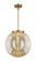 Essex One Light Pendant in Brushed Brass (405|221-1S-BB-G208-14)