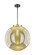 Essex One Light Pendant in Black Antique Brass (405|221-1S-BAB-G208-18)