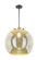 Essex One Light Pendant in Black Antique Brass (405|221-1S-BAB-G128-18)