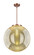 Essex One Light Pendant in Antique Copper (405|221-1S-AC-G208-18)