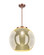 Essex One Light Pendant in Antique Copper (405|221-1S-AC-G128-16)