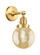 Franklin Restoration One Light Wall Sconce in Satin Gold (405|203SW-SG-G208-6)