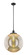Franklin Restoration One Light Pendant in Matte Black (405|201S-BK-G208-18)