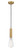 Auralume One Light Mini Pendant in Satin Gold (405|198-1P-SG)