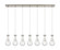 Downtown Urban Seven Light Linear Pendant in Brushed Satin Nickel (405|127-451-1P-SN-G451-5SDY)