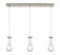 Downtown Urban Three Light Linear Pendant in Brushed Satin Nickel (405|123-451-1P-SN-G451-4SDY)